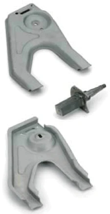 Gepresste Fahrzeugteile aus Aluminium